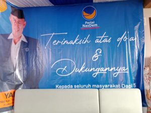 OPEN HOUSE BAPAK YAKUB ATAS TERPILIH DARI PARTAI NASDEM.