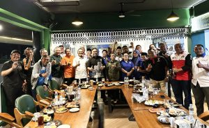 Kebersamaan  Direktur Intelkam Polda Metro Jaya Bersama FSPMI dan Serikat Pekerja Gelar Buka Bersama